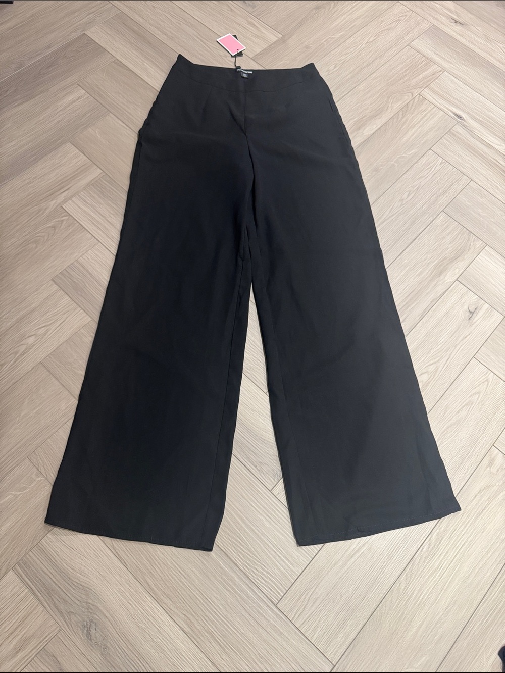 Black Wide Leg Trousers